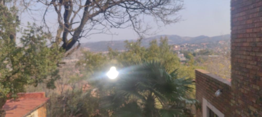 View from upstairs cottage