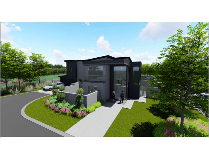 House For Sale in Montana Park: 4 beds, outdoor entertainment, secure estate living.