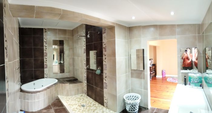 Spacious 4-bedroom house with pool, braai area, and potential garage in Retief.