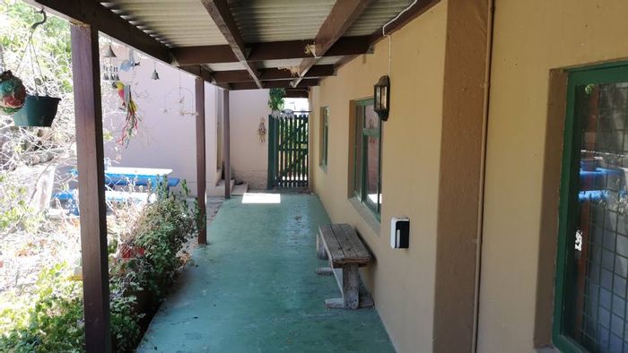 Bot River Central House For Sale: Unique cottage, large stand, solar panels, rich history.