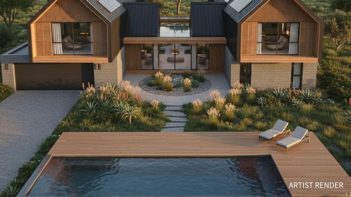 Vacant Land Residential For Sale in Ballito Central with estate amenities and security.