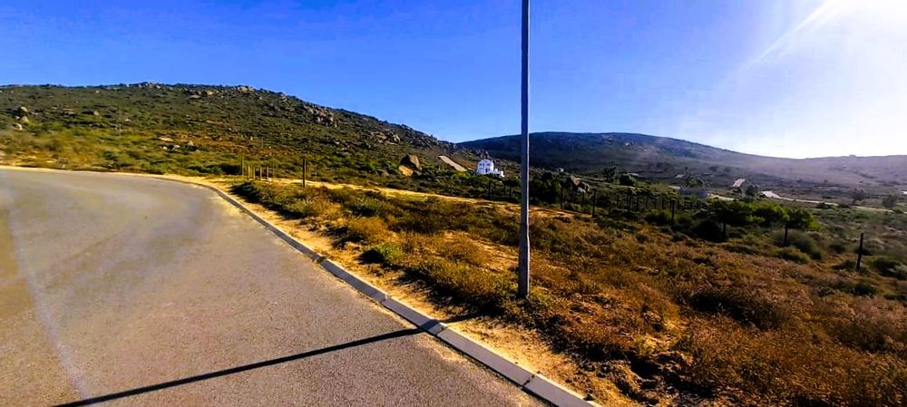 Plot is sloping a bit.