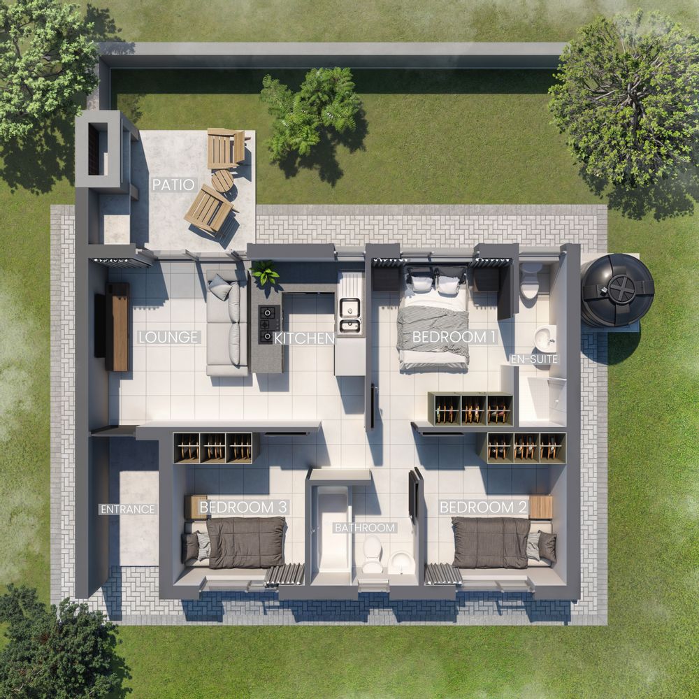 Spekboom Villas Type A Single