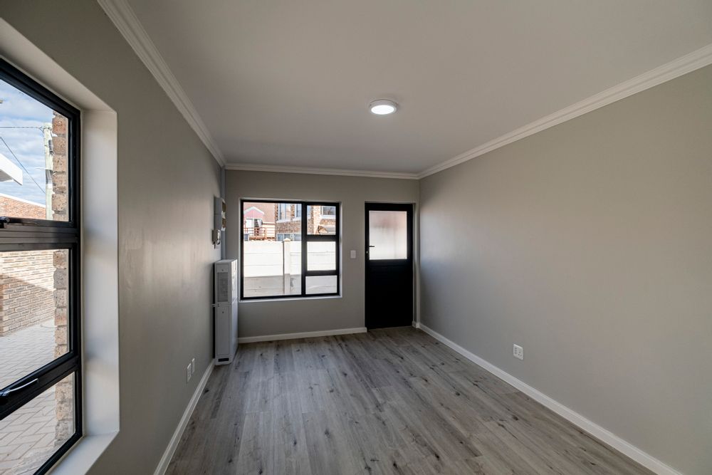 Open living/dining area