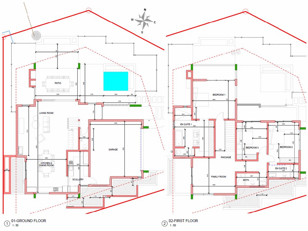 Bespoke Plan with Swimming Pool
