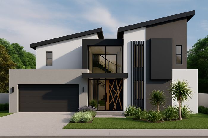 Custom-designed house for sale in Fountainbrook Estate with flexible interior choices.