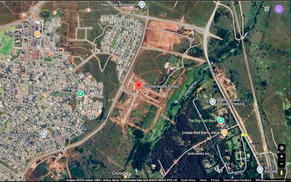 Aerial Image of Fountainbrook Estate