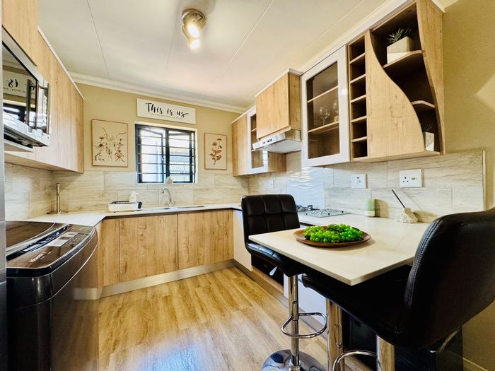 For Sale: Eco-friendly townhouse in Roodepark Eco Estate with 3 bedrooms, secure living.
