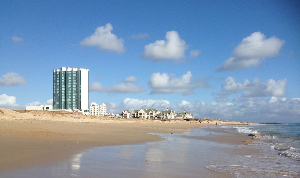 Pollock Beach with Summerseas in the background