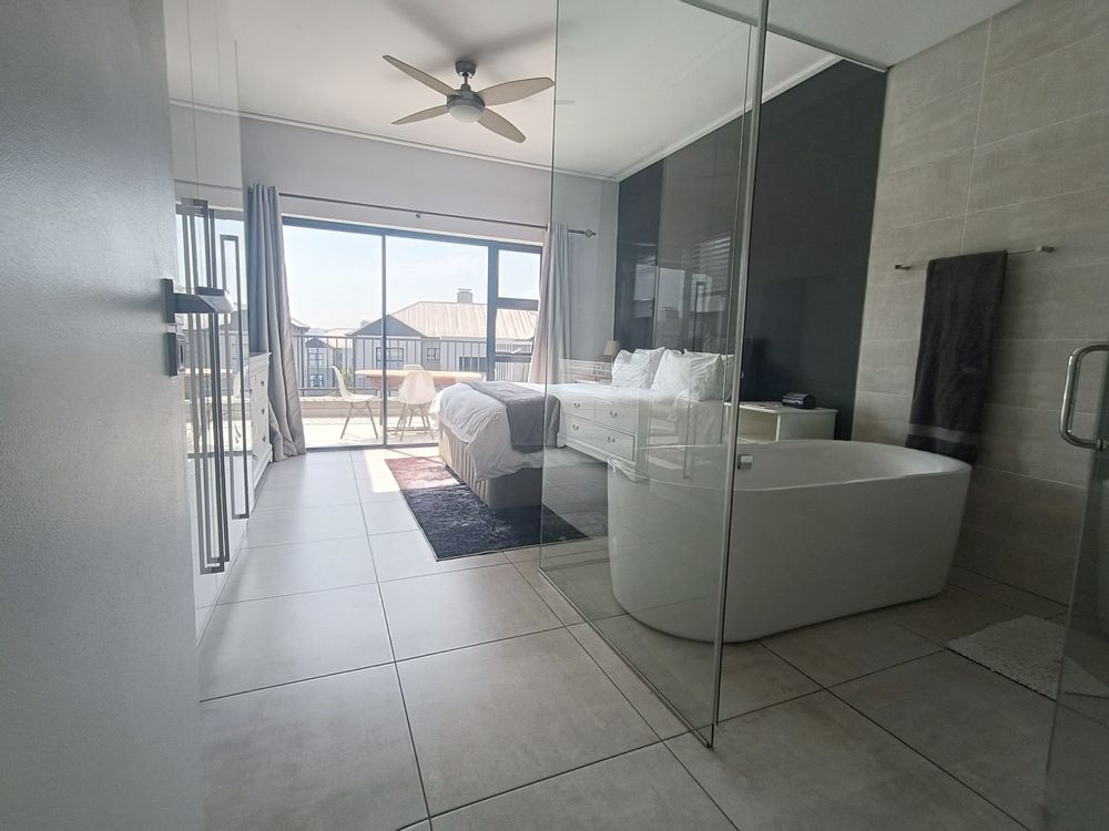 Main Bedroom Leading out onto the Large Balcony