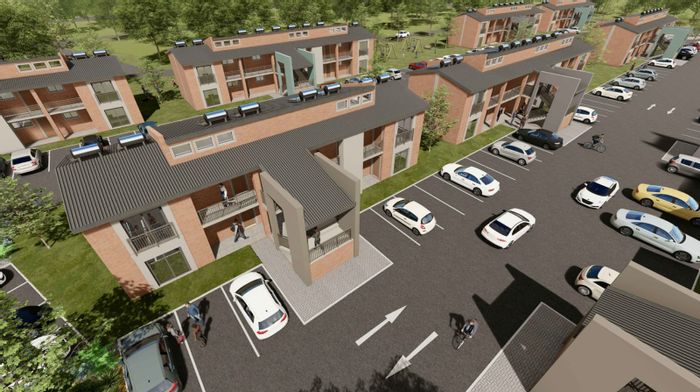 Affordable 2-bedroom apartment in Panorama Gardens with parking and solar geyser. For Sale.