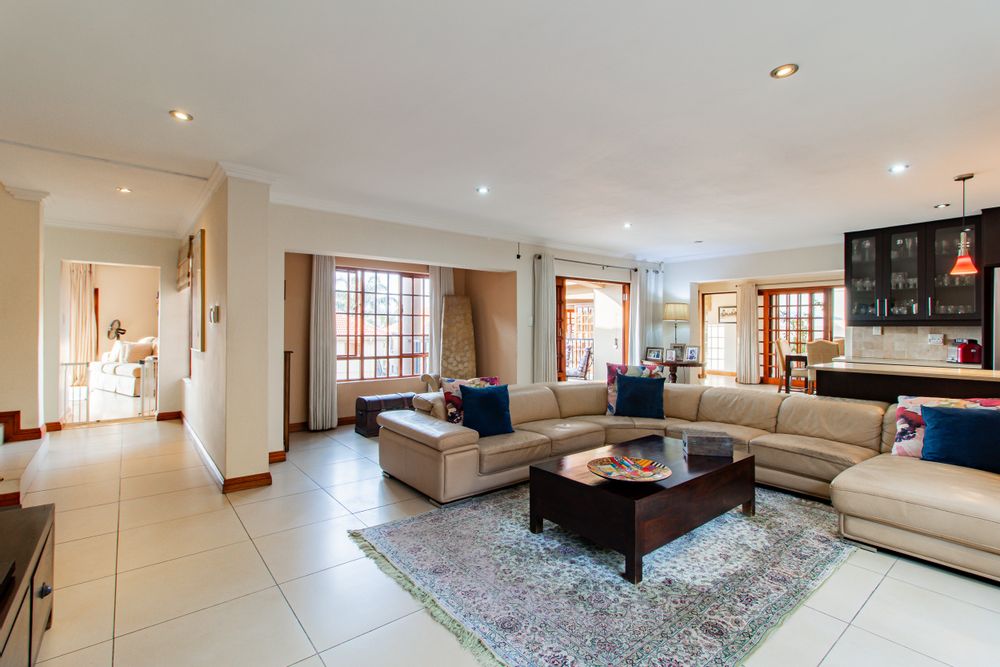 Open plan living room