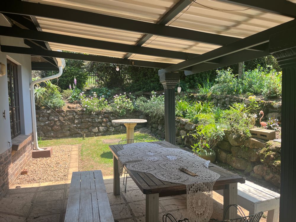 The veranda area off the main bedroom.