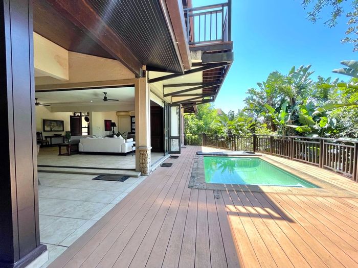 Zimbali House For Sale: 5 beds, flatlet, golf cart, estate amenities included.