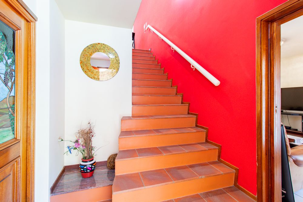 Cellar and stairs to the upstairs entertainment space