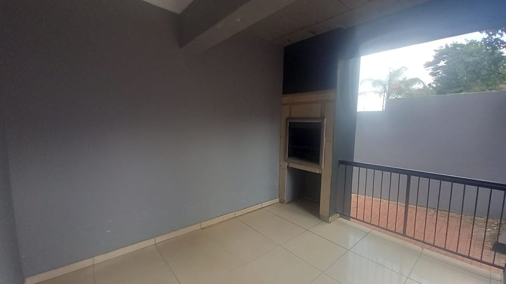 Patio with built in braai