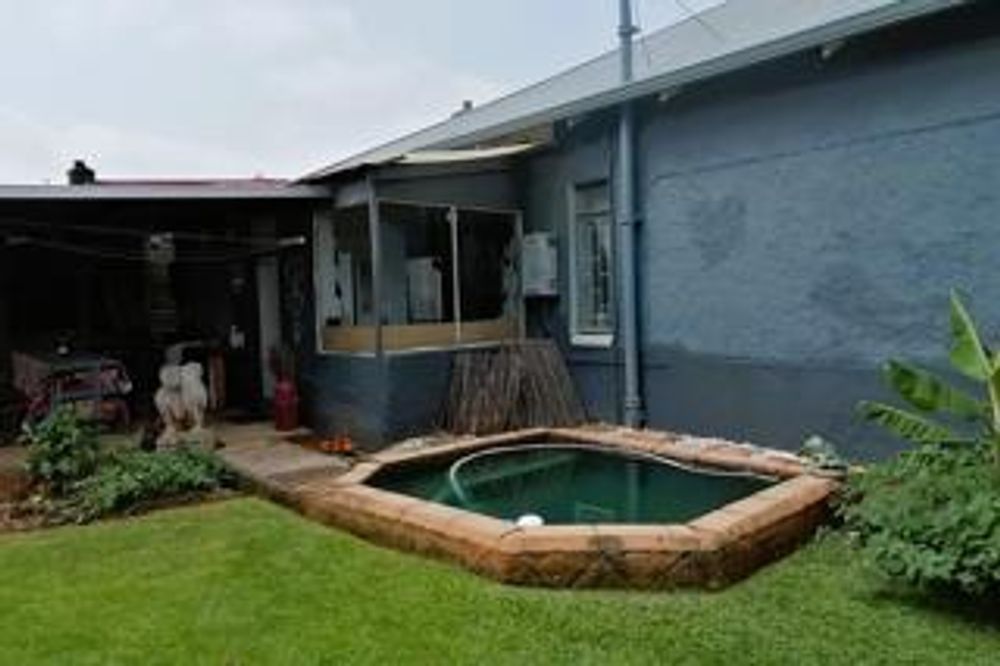 Back view of the property