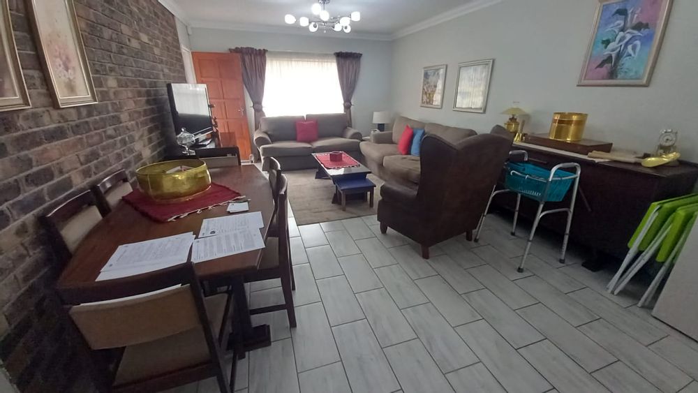 Open plan lounge and dining area