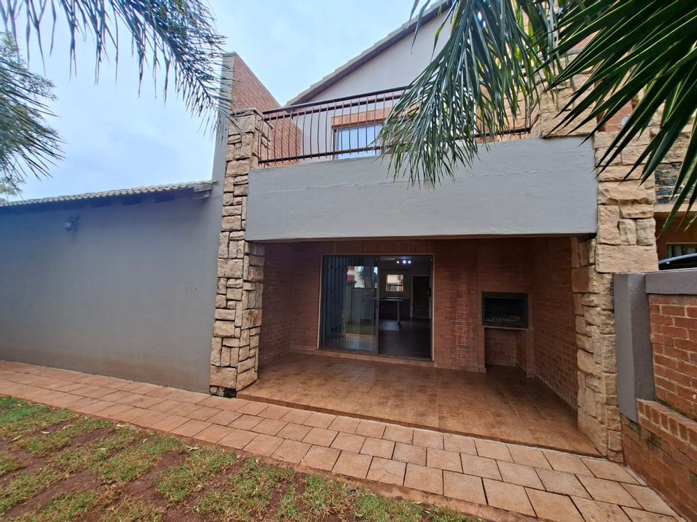 Private garden and patio