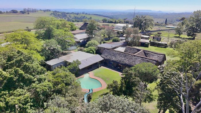 Manderston Small Holding For Sale: Spacious home, flat land, workshop, pool, and more.