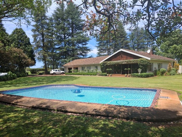 Howick Rural Small Holding For Sale: 4-bed home, cottages, pool, tennis court.