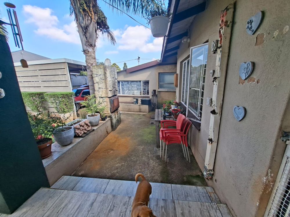 Patio with braai area