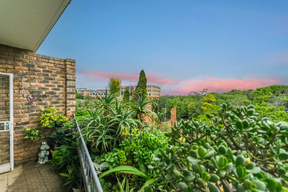 Balcony with beautiful view