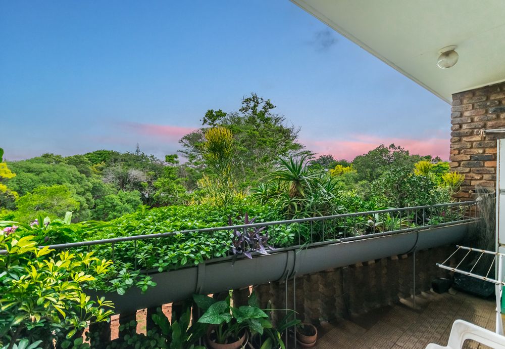 Balcony with beautiful view