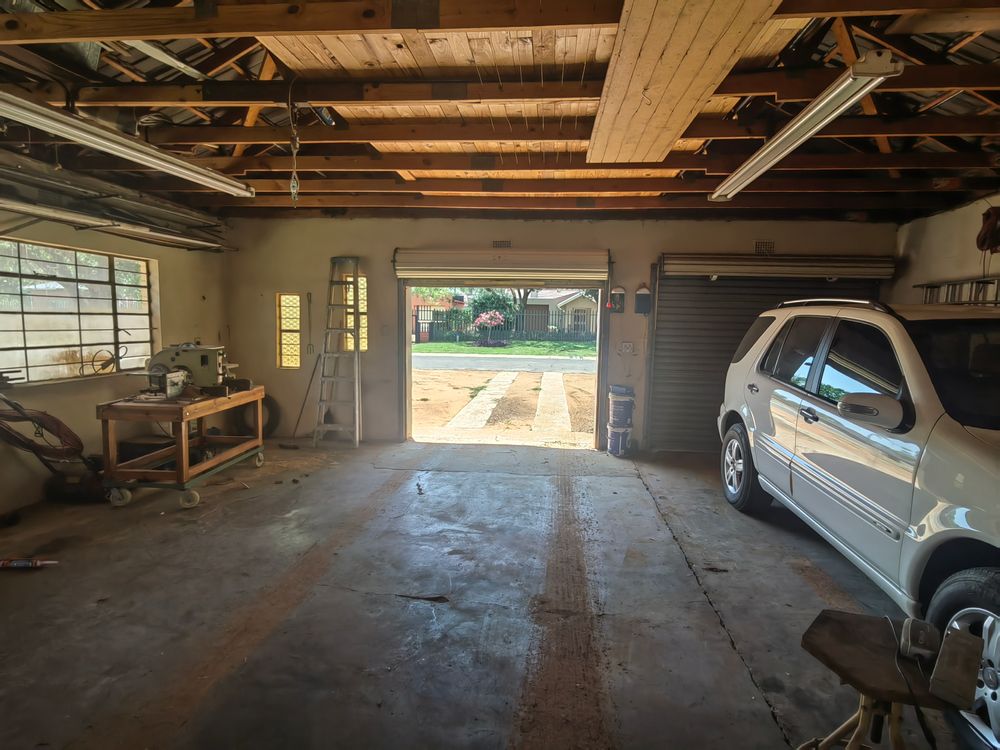 Garage with automated doors