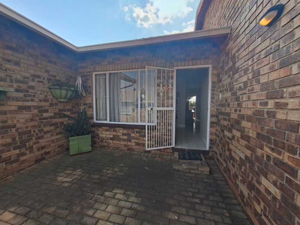 Front door and entrance hall