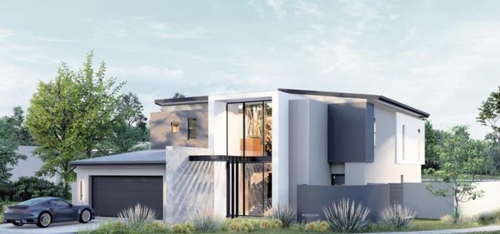 Custom-designed house in Fountainbrook Estate with flexible building options, for sale.