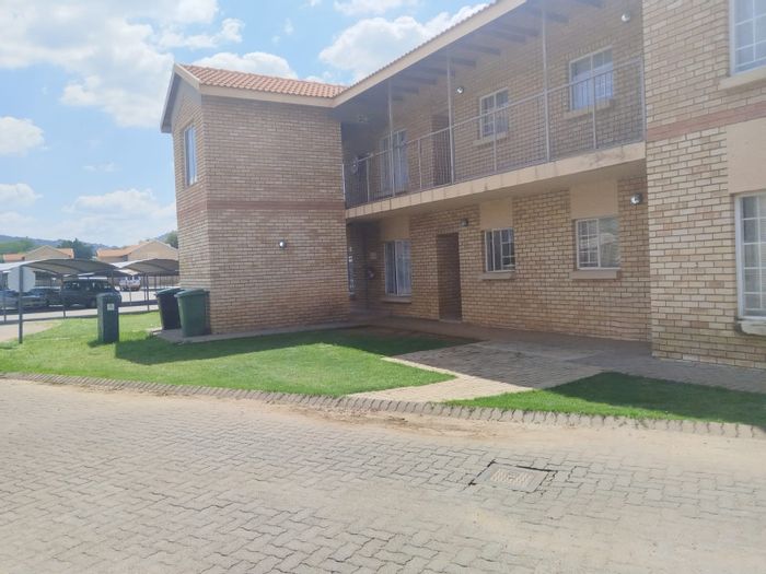 2-Bedroom Apartment For Sale in Waterval East with garden and secure parking.