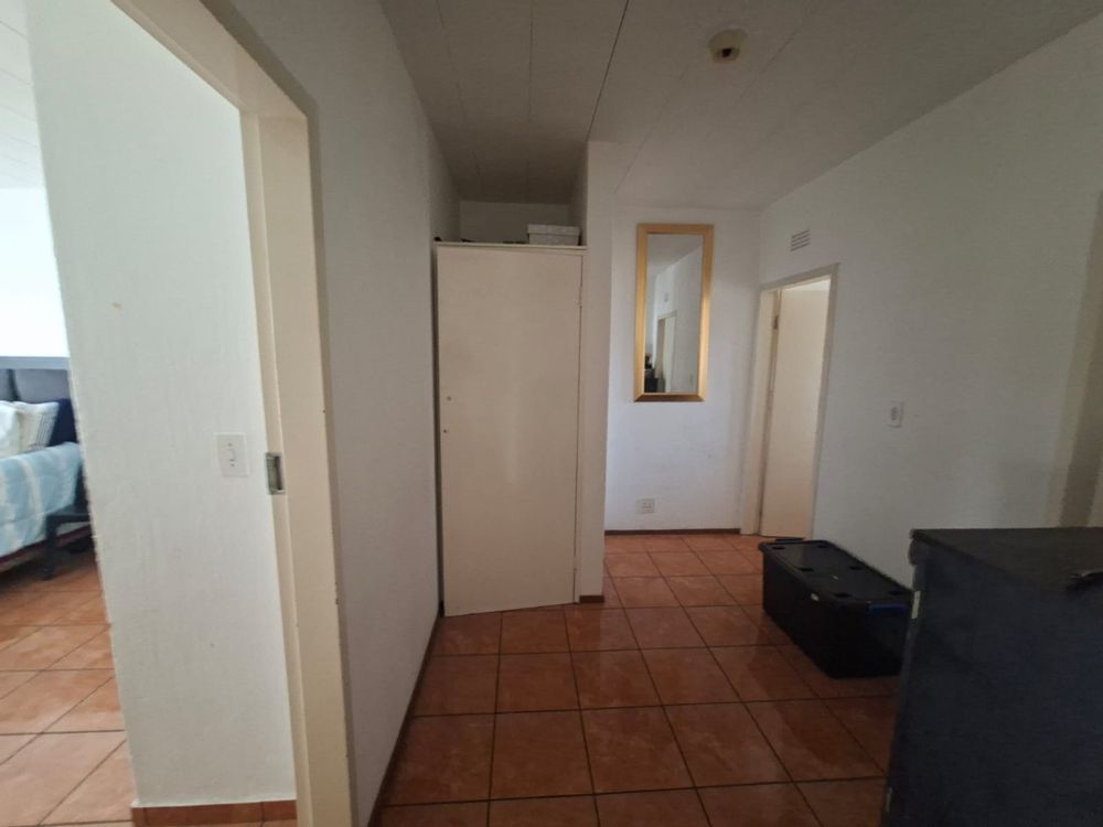 Bedroom and bathroom