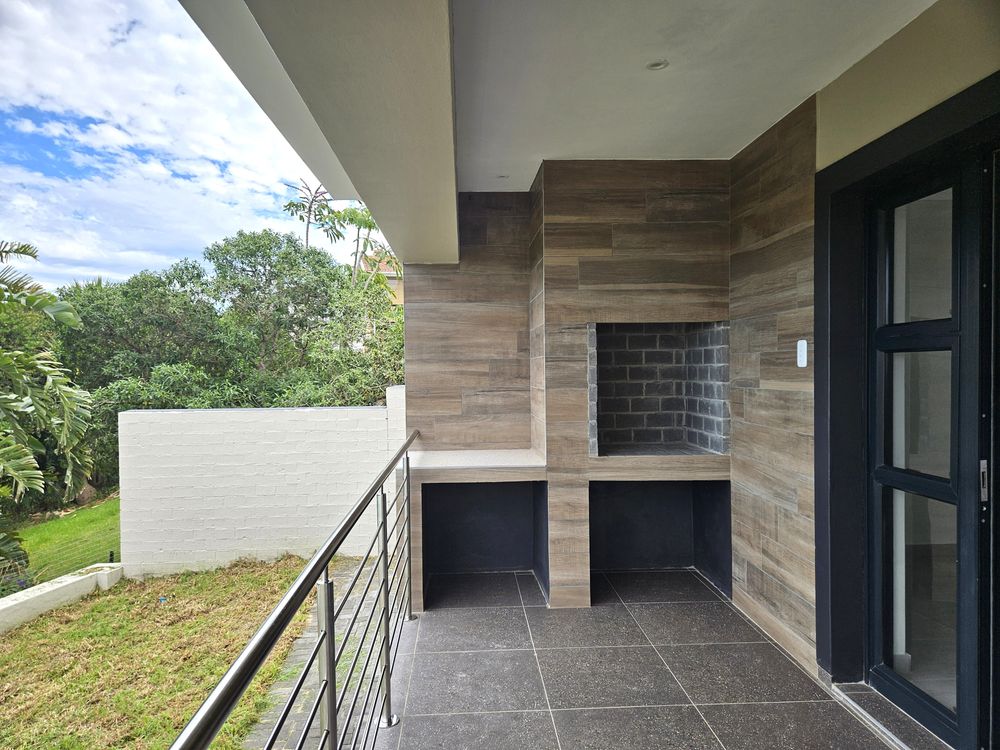 Patio braai ground level