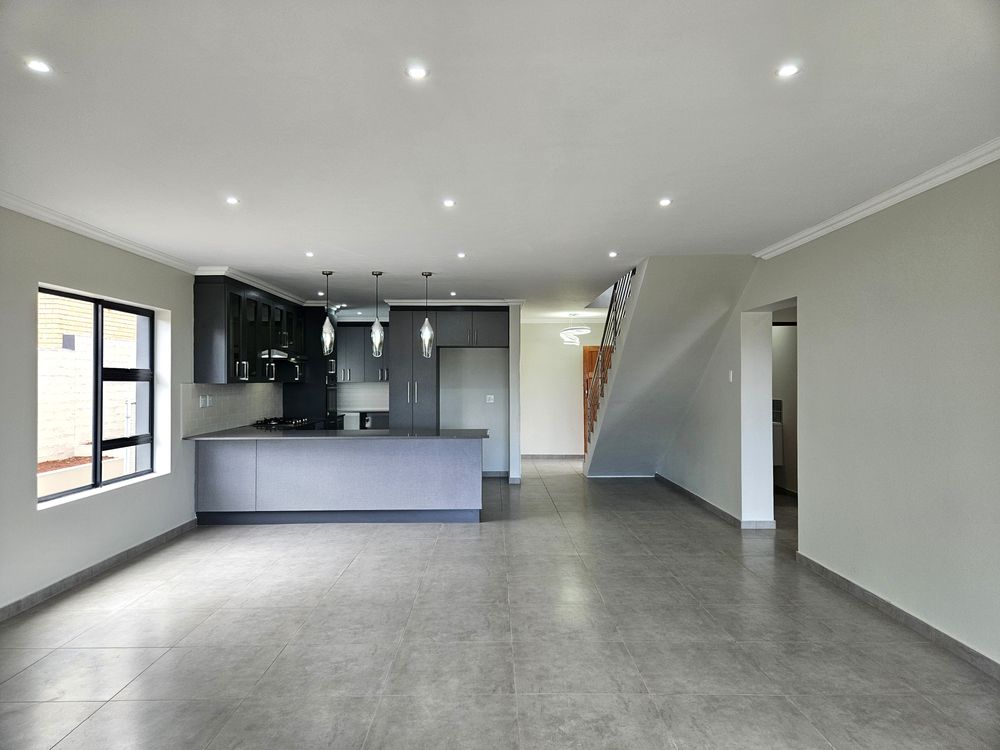 Ground open-plan living area