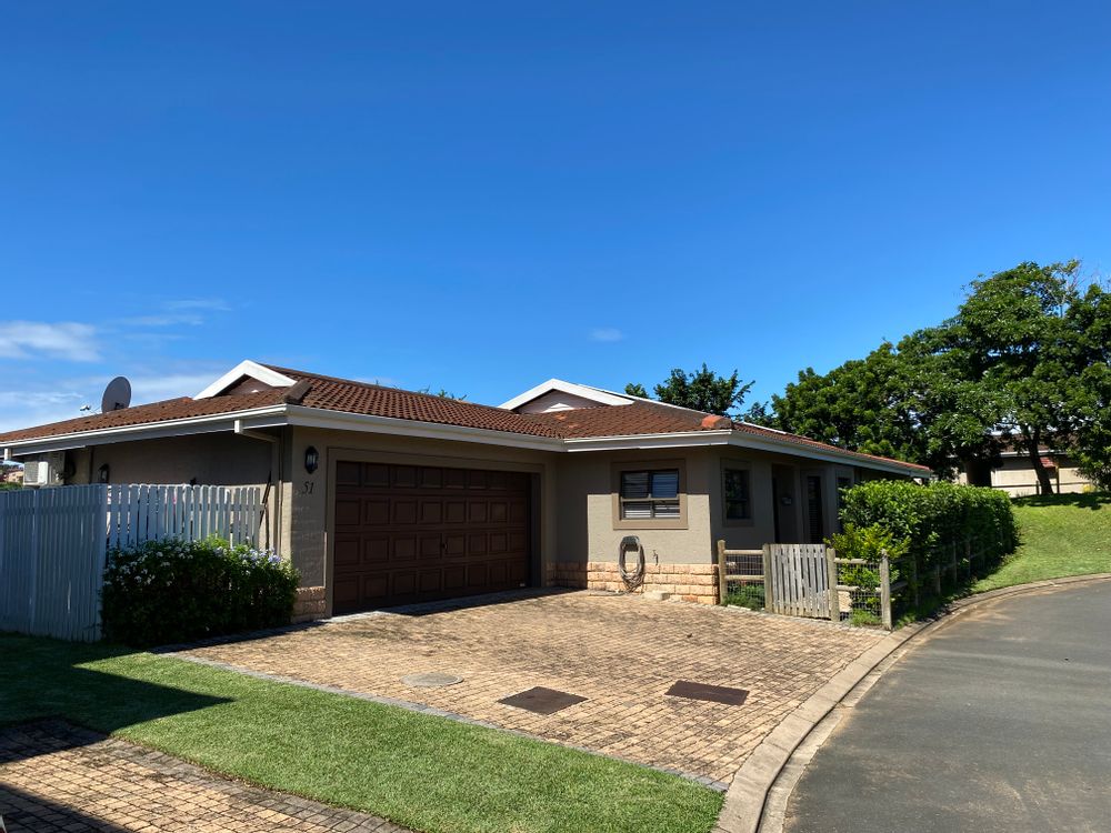 Double auto garage with parking