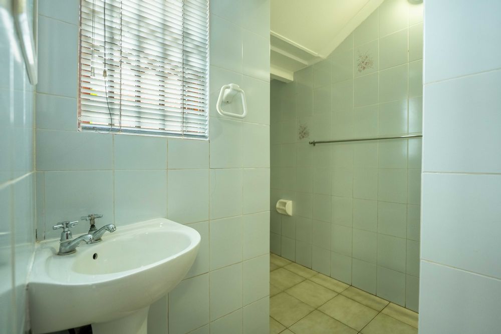 Guest loo with shower, downstairs