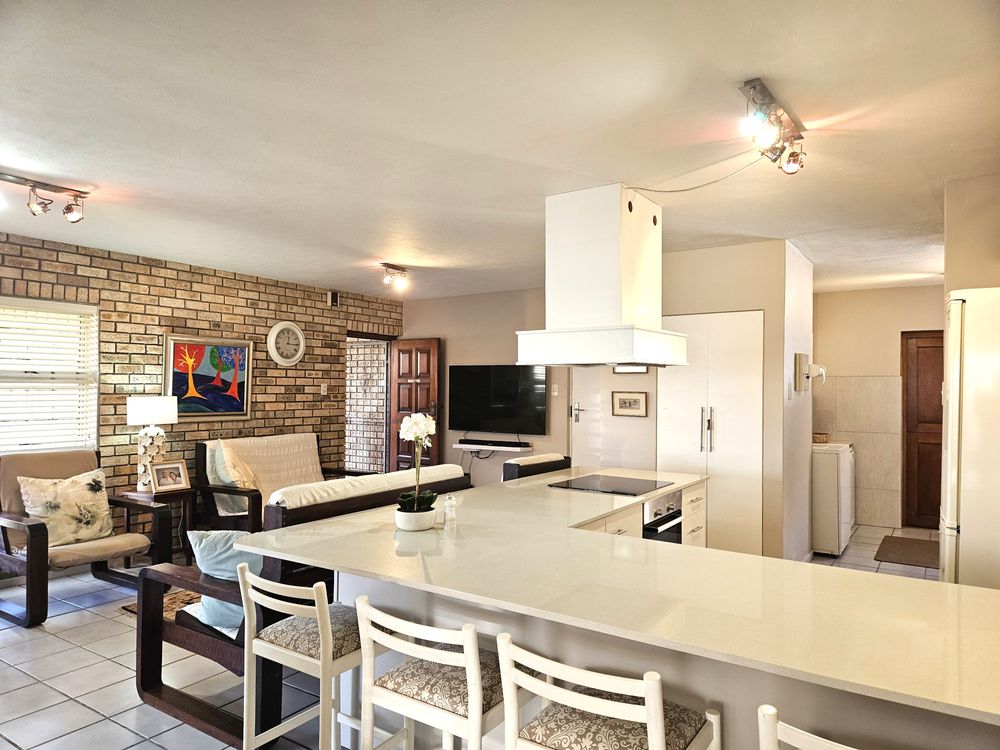 Open kitchen/living area