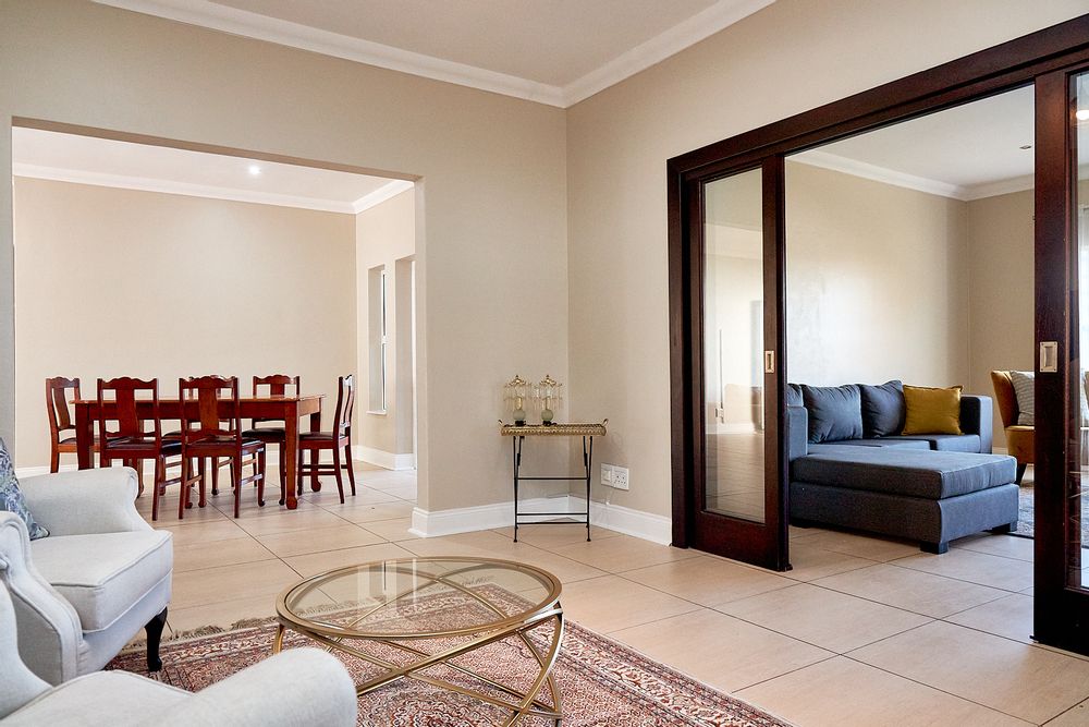 Looking right into the formal lounge.