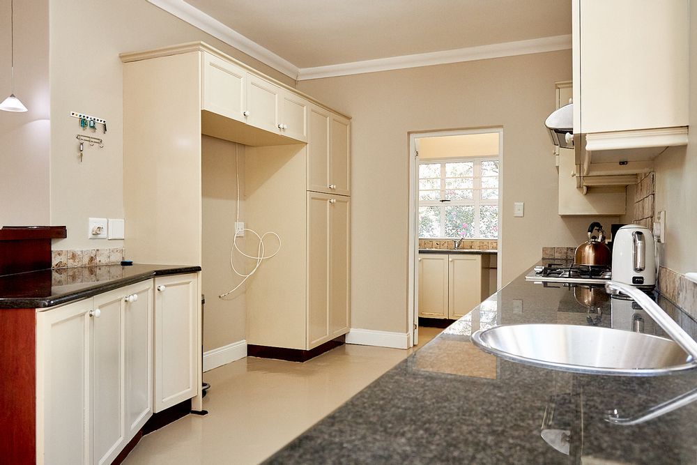 Looking through to the scullery.