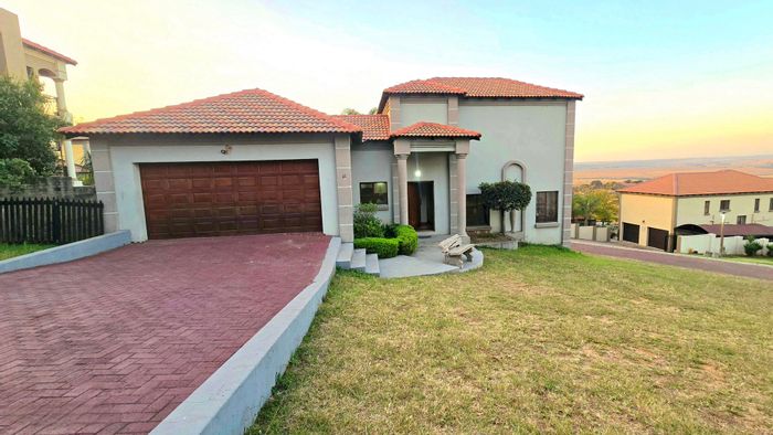 House for Sale in Hoeveld Park: 3 beds, 3 baths, secure estate living.