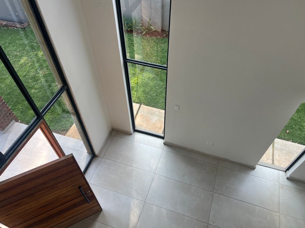 Double volume entrance hall