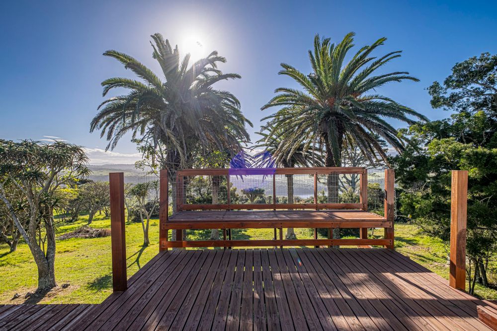 Deck overlooking the Lake