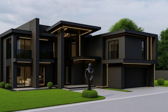 Customizable 5-bedroom house with pool and entertainment patio in Fountainbrook Estate, For Sale.