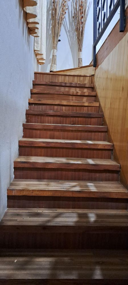 Staircase to the loft