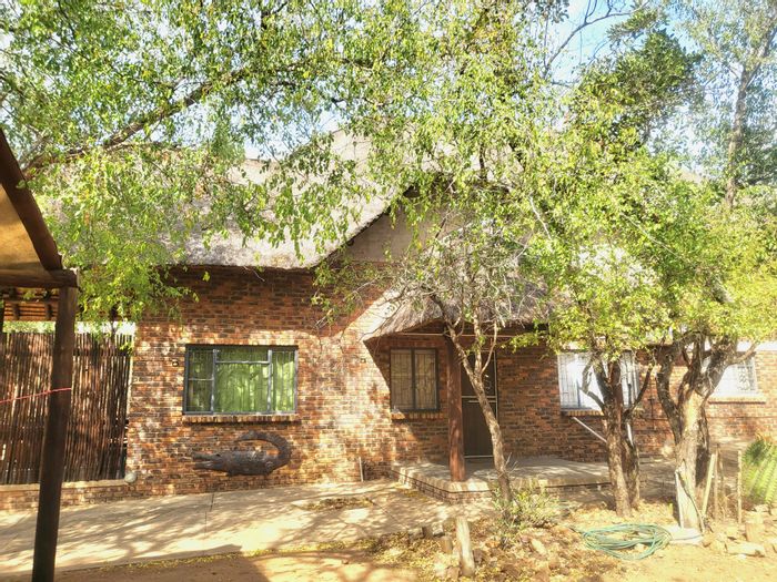 Spacious house in Marloth Park Central for sale, pool, loft, and wildlife views.