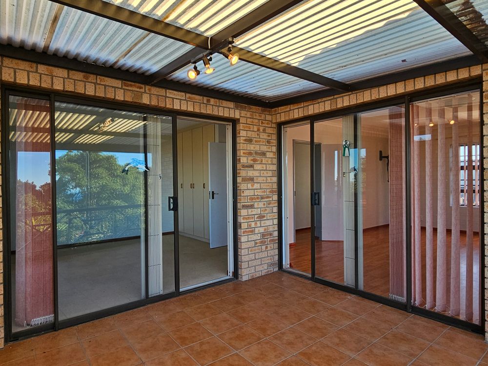 Covered veranda upstairs
