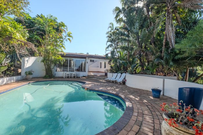 For Sale: House in Umhlanga Central with pool, garden, and sea views.