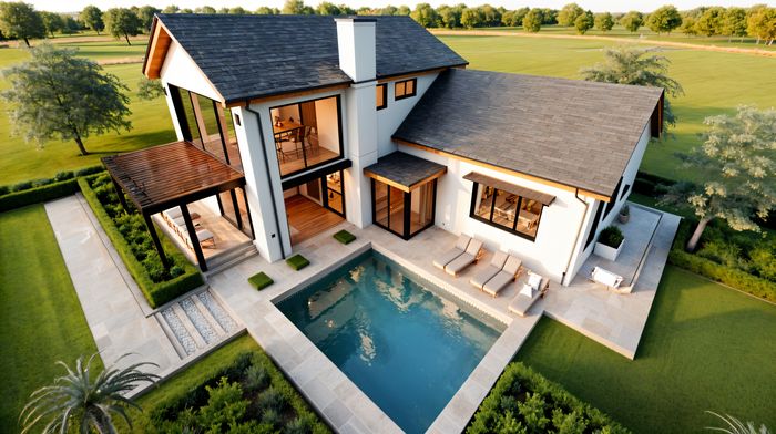 Haasendal House For Sale: Exclusive estate, golf access, customizable designs, security features.