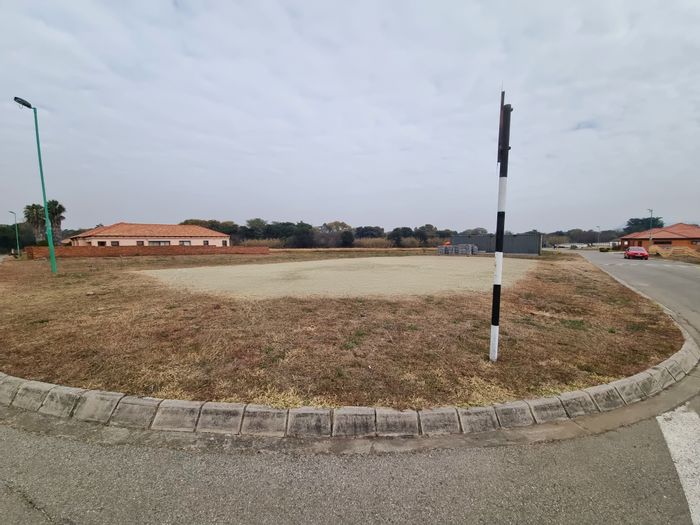 Vacant Land Residential in Brits Central For Sale - 500m², secure estate, ready to build.